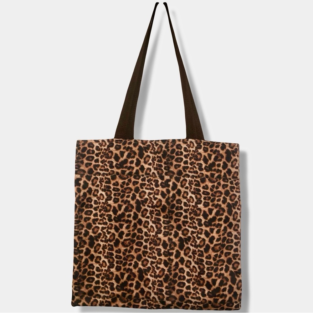 Leopard Print Tote Bag